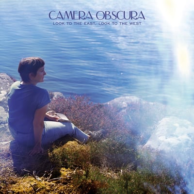 Camera Obscura - Look To The East, Look To The West (Merge Records, MRG839) • LP • Blue [Baby Blue And White Galaxy] • Limited Edition