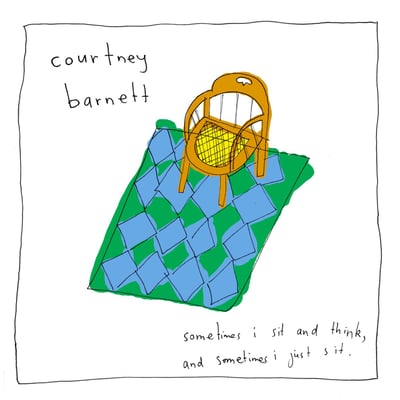 Courtney Barnett - Sometimes I Sit And Think, And Sometimes I Just Sit (Mom + Pop, MP221-1) • LP • Orange Translucent • Limited Edition
