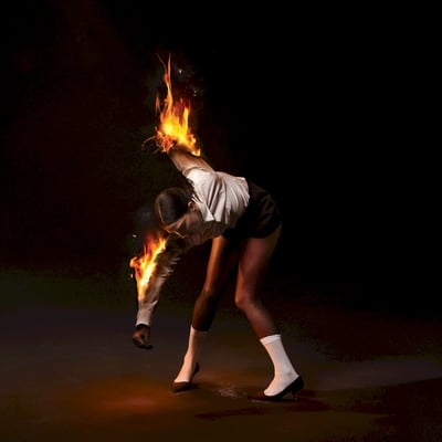 St. Vincent - All Born Screaming (Total Pleasure Records, 00196922755576) • LP • Orange Marble [Clementine]