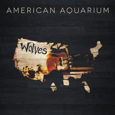 American Aquarium - Wolves (Losing Side Records, LSR-0008) • LP • Red/White Swirl • NM/NM • Gatefold, Special Edition • "Final Four" edition