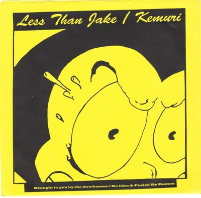 Less Than Jake , Kemuri - Less Than Jake / Kemuri (No Idea Records, NIR-038) · 7"