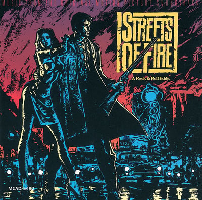Various - Streets Of Fire (Music From The Original Motion Picture Soundtrack) (MCA Records, MCA-5492) · LP · Club Edition