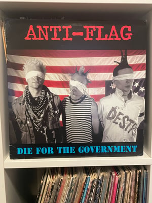 Anti-Flag - Die For The Government (New Red Archives, NRA70) • LP • Blue