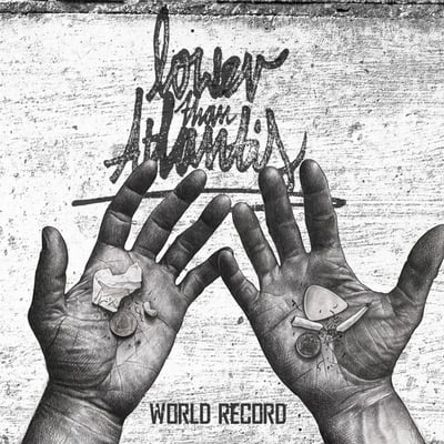 Lower Than Atlantis - World Record (A Wolf At Your Door Records, WYDLP25) • LP • Clear w/ Magenta • Limited Edition, Repress