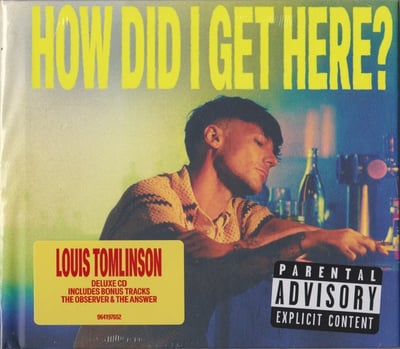 Louis Tomlinson - How Did I Get Here? (BMG, 964197791) • LP • White & Yellow Marble