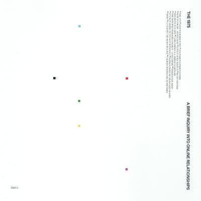 The 1975 - A Brief Inquiry Into Online Relationships (Dirty Hit, DH00444) • 2xLP • White • Limited Edition