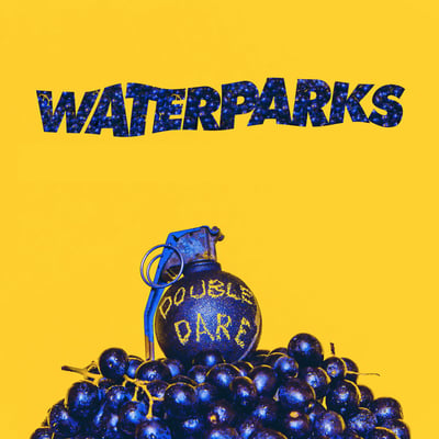 Waterparks - Double Dare (Equal Vision Records, EVR367) • LP • Transparent Blue w/Silver Splatter • Limited Edition