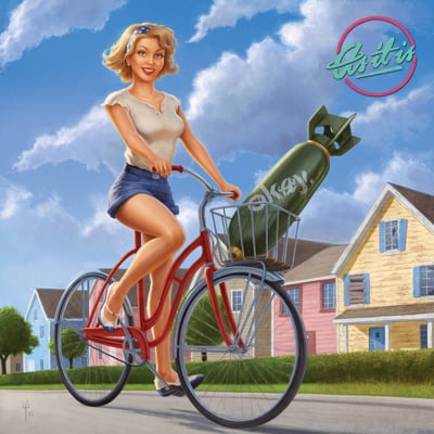 As It Is - Okay. (Fearless Records, FEAR00138) • LP • Translucent Blue w/ White Clouds