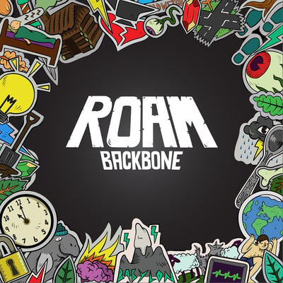 Roam - Backbone (Hopeless Records, 9069221921) • LP • Half Yellow/Half Opaque Blue with Red Heavy Splatter