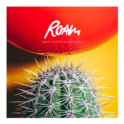 Roam - Great Heights & Nosedives (Hopeless Records, HR2414-1) • LP • Half Green / Half Red With Yellow Splatter