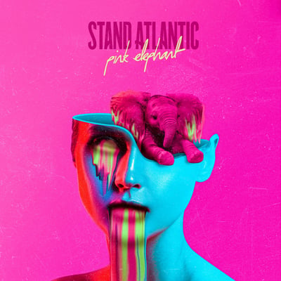 Stand Atlantic - Pink Elephant (Hopeless Records, HR2817-1) • LP • Blue w/ Light Pink Splatter • Limited Edition