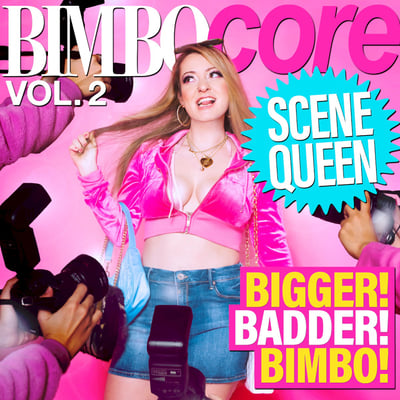 Scene Queen - Bimbocore Vol. 2 (Hopeless Records, HR6772-1) • 12" • Clear w/ Hot Pink Splatter • Limited Edition