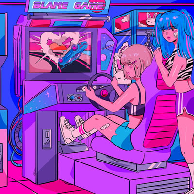 Beach Bunny - Blame Game (Mom + Pop, MP508) • 12" • Hot Pink