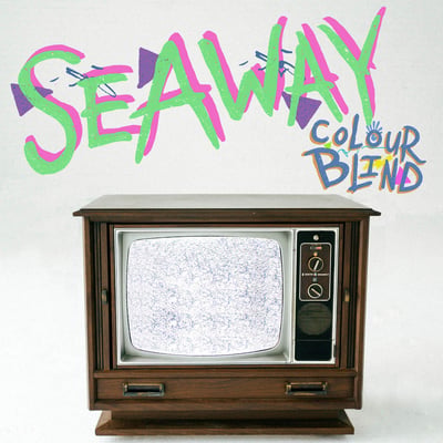 Seaway - Colour Blind (Pure Noise Records, PNE176) • LP • Green/Purple with Hot Pink Splatter