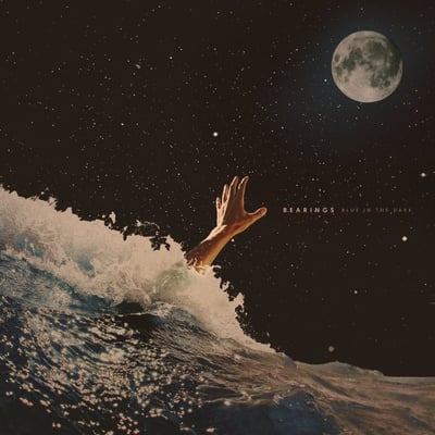 Bearings - Blue In The Dark (Pure Noise Records, PNE226) • LP • Clear w/ Heavy Sea Blue Splatter • Limited Edition