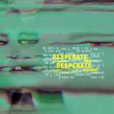Boston Manor - Desperate Times Desperate Pleasures (SharpTone, 6258-1) • 10" • Green / Yellow [Army Green On Yellow Corona]