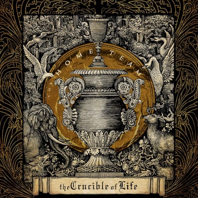 The Home Team - The Crucible Of Life (Thriller Records, THRILL-021) • LP • Whiskey Smoke • Limited Edition
