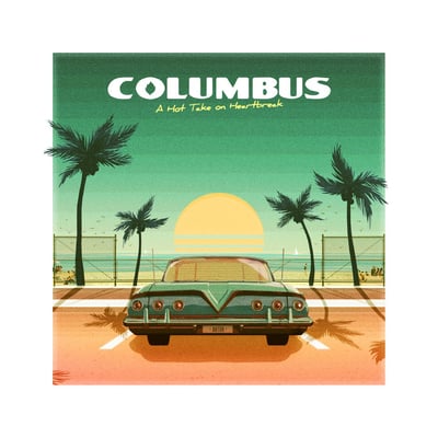 Columbus - A Hot Take On Heartbreak (UNFD, UNFD107) • LP • Blue/Orange/Mustard Tri-Color • Limited Edition