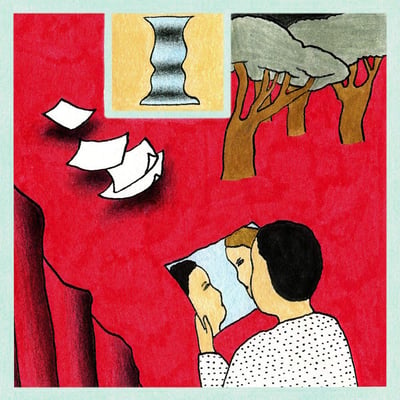 Basement - Be Here Now (Fueled By Ramen, 7567-86530-8) • 7" • White/Blue Split • Limited Edition