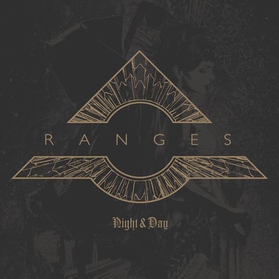Ranges - Night & Day (A Thousand Arms, A1KA060) • LP • Red [Dark Red] Desert Vortex [Night Variant] • Reissue, Remastered