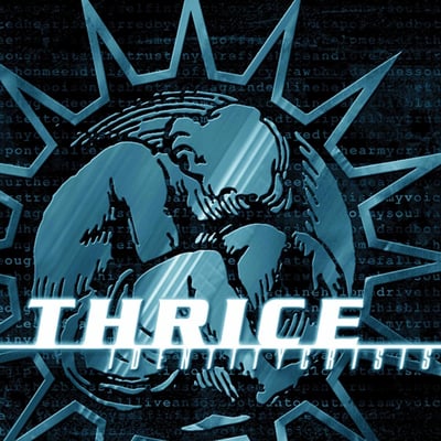 Thrice - Identity Crisis (BMG, 964155731) • LP • Ghostly Blue, 25th Anniversary Edition • Limited Edition, Reissue