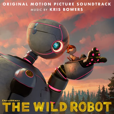 Kris Bowers - The Wild Robot (Original Motion Picture Soundtrack) (Back Lot Music, WW219) • 2xLP • Crystal Clear w/ Blue Orb & Green, Mint, Blue, and Black Splatter