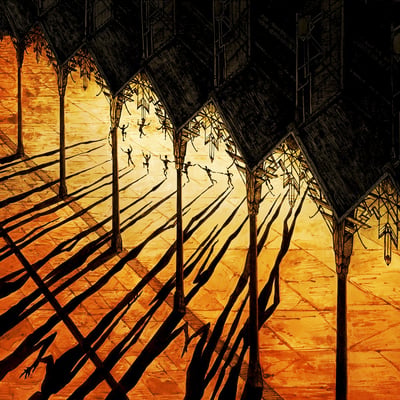Perturbator - Lustful Sacraments (Blood Music, BLOOD-250) • 2xLP • Gold • Limited Edition