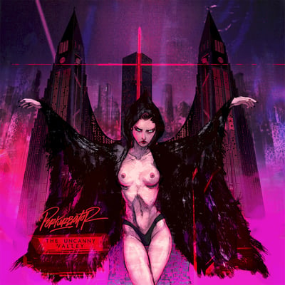 Perturbator - The Uncanny Valley (Blood Music, none) • 2xLP + 12" • Pink With Purple Swirl / Pink With Purple Swirl • Limited Edition, Special Edition