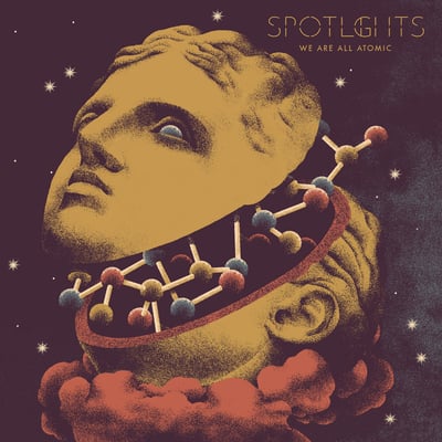 Spotlights - We Are All Atomic (Blues Funeral Recordings, BFR-013-LP) • 12" • Copper Transparent • Limited Edition