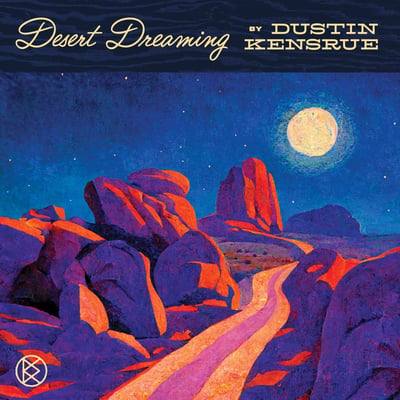 Dustin Kensrue - Desert Dreaming (BMG, 538951041) • LP • Bone & Baby Pink