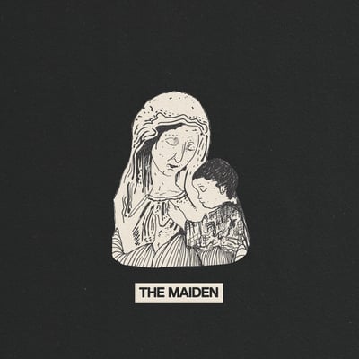 The Sound Of Animals Fighting - The Maiden (Born Losers Records, BLR146) • LP • Red in Clear w/ Black Smoke [Blood Sacrifice]