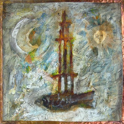 mewithoutYou - Brother, Sister (Burnt Toast Vinyl, BTV081) • LP • Green [Olive] / Dark Green Split • Limited Edition, Repress