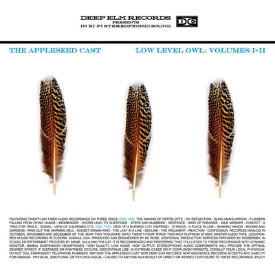 The Appleseed Cast - Low Level Owl: Volumes I + II (Burnt Toast Vinyl, btv123lpjungle) • 3xLP • Jungle Swirl • Remastered