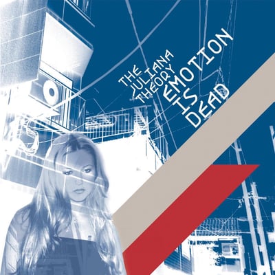 The Juliana Theory - Emotion Is Dead (Capitol Christian Distribution, B003199801) • 2xLP • Red / Blue • Limited Edition, Reissue, Remastered