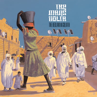 The Mars Volta - The Bedlam In Goliath (Clouds Hill, CH186) • 2xLP + 12" • White / Gold / Glow In The Dark • Reissue, Remastered