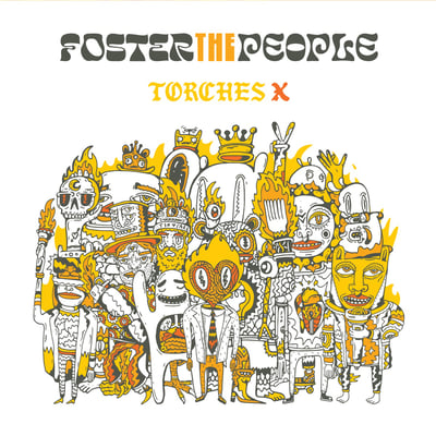 Foster The People - Torches X (Columbia, 19439928091) • 2xLP • Orange, Gatefold • Deluxe Edition, Reissue