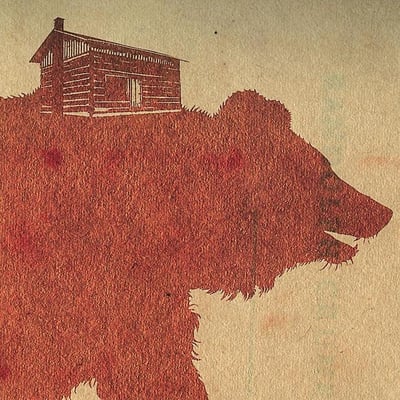 This Will Destroy You - Young Mountain (Dark Operative, OPS001-1) • LP • Brown Opaque, Alt. Cover, 180 g • Reissue