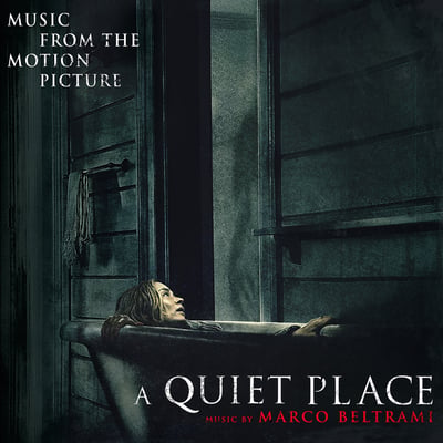 Marco Beltrami - A Quiet Place: Original Motion Picture Soundtrack (Death Waltz Recording Company, DW133) • LP • Red With Black Color In Color, 180g