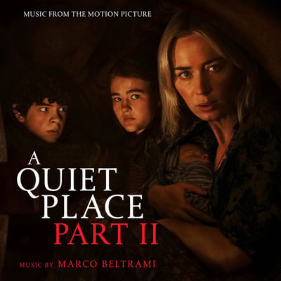Marco Beltrami - A Quiet Place Part II: Music From The Motion Picture (Death Waltz Recording Company, DW183) • LP • Forest Green • Numbered