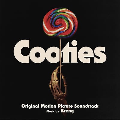 Kreng - Cooties (Original Motion Picture Soundtrack) (Death Waltz Recording Company, DW053) • LP • Clear W/ Gold & Red Splatter [Chicken Nugget / Blood Splatter] • Limited Edition