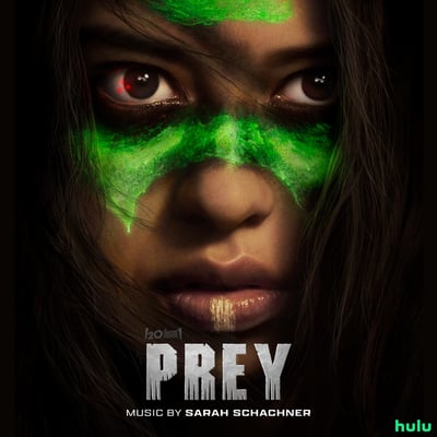 Sarah Schachner - Prey (Original Soundtrack) (Death Waltz Recording Company, DW249) • LP • Clear / Black / Red [Laser Sights Tri-color]