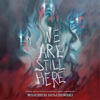 Wojciech Golczewski - We Are Still Here (Original Motion Picture Soundtrack) (Death Waltz Recording Company, DW170) • LP • Frosted Clear With Black/Red Stripes [Demon Dagmar]