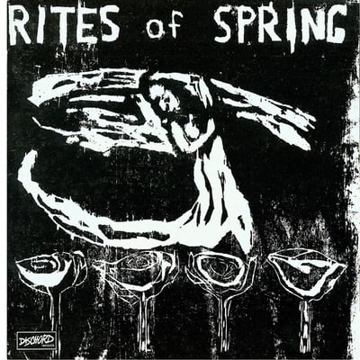 Rites Of Spring - Rites Of Spring (Dischord Records, dischord 16) • LP • $8 Postpaid • Remastered, Reissue