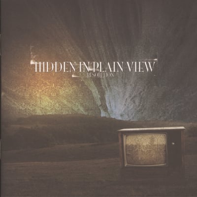 Hidden In Plain View - Hidden In Plain View (Drive-Thru Records, DTR26-BOX) • LP • Clear & Orange Crush - Ghostly • Etched, Reissue