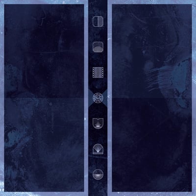 Vaudlow - Self Titled (Dunk!Records, DNK23167) • LP • Turquoise [Transparent] w/ Blue Multicolour Splatter • Limited Edition