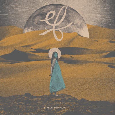 EF - Live At Dunk!Festival 2023 (Dunk!Records, DNK24184) • LP • Smokes Obey! ed.: Clear w/ Blue & Orange Smoke • Limited Edition