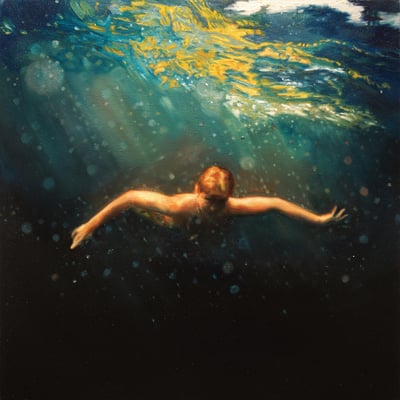 Pray For Sound - Nightswimming (Dunk!Records, DNK24200) • LP • Turkois Marbled With Yellow & White Splatter, 180 Gram [Recreational Splatter Edition] • Limited Edition