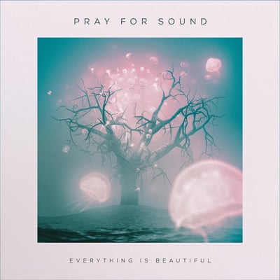 Pray For Sound - Everything Is Beautiful (Dunk!Records, DNK1635) • 2xLP • Clear [Milky Clear] With Sea Blue Splatter