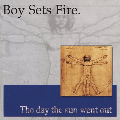 Boysetsfire - The Day The Sun Went Out (End Hits Records, EH 037) • LP • Silver • Reissue, Remastered