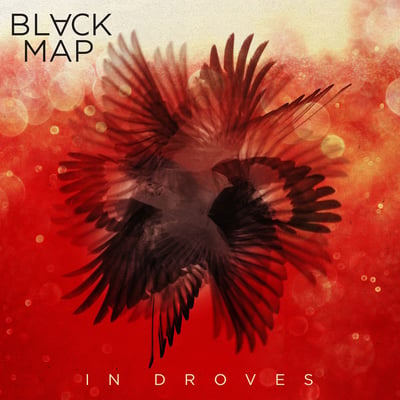 Black Map - In Droves (eOne, EOM-LP-8835) • LP • 180g Red w/ Black Marble